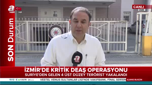 İzmir'de operasyon: DEAŞ'ın sözde emiri yakalandı