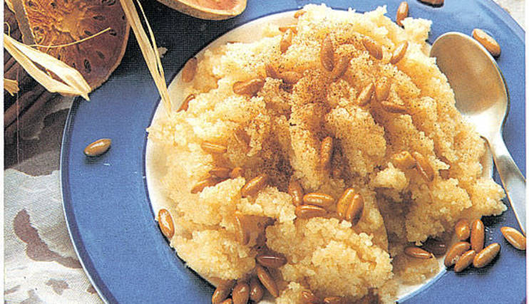 Yoğurtlu İrmik Helvası - Beşiktaş