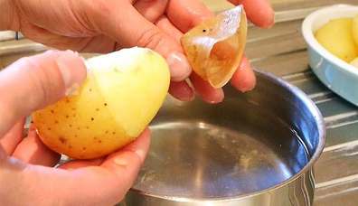 Patates Soymanın En Basit ve Kolay Yolu!