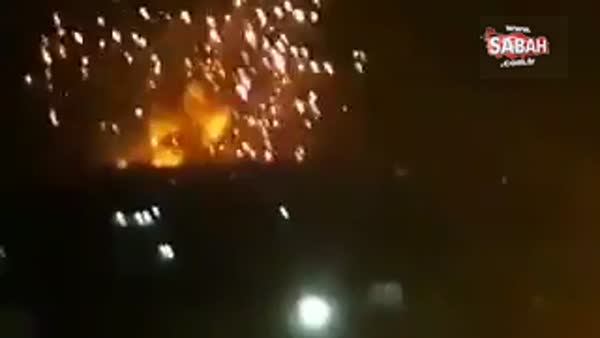 Suriye Hama'da mühimmat deposunda patlama!