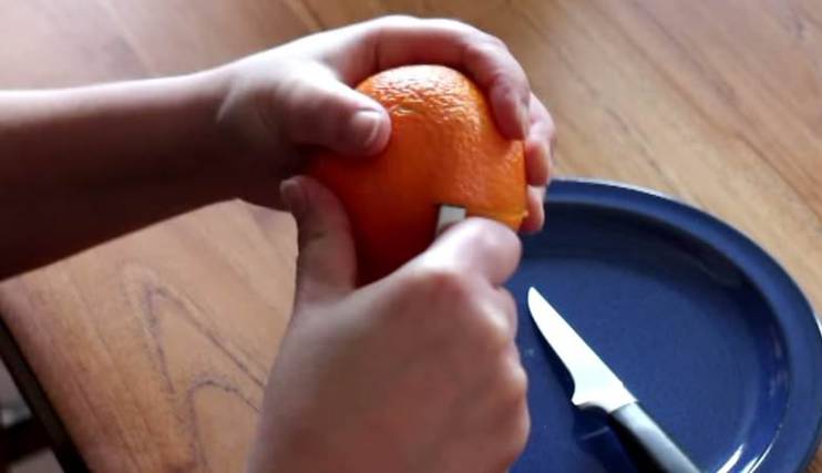 Dünyanın en hızlı meyve soyan adamı