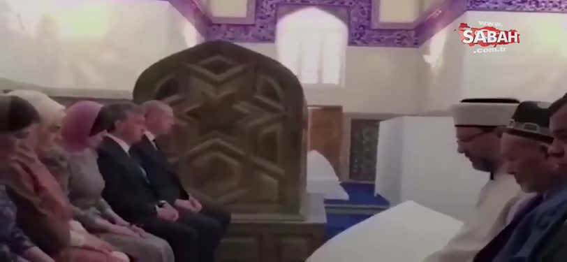 Cumhurbaşkanı Erdoğan'dan Özbekistan'da Kur'an tilaveti