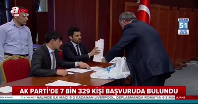 AK Parti’de aday adaylığı başvurularında rekor