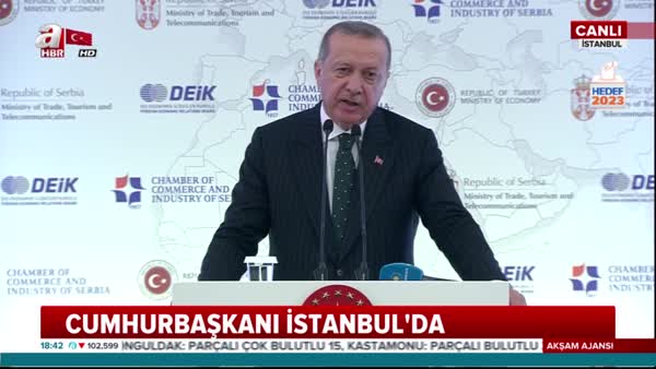 Erdoğan Türkiye - Sırbistan İş Formunda: İş adamlarımıza önemli görevler düşüyor