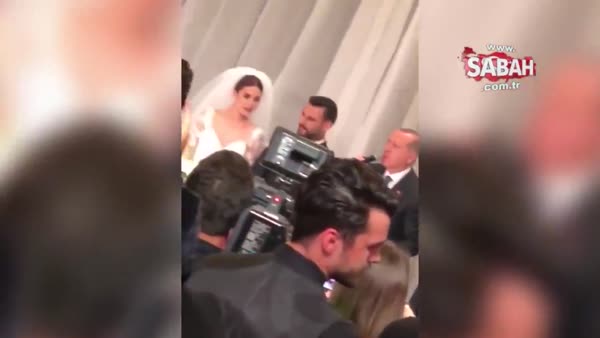 Cumhurbaşkanı Recep Tayyip Erdoğan Alişan’ın düğününde!
