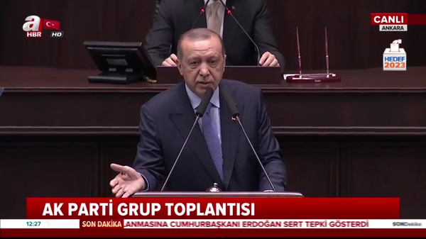 Cumhurbaşkanı Erdoğan, partisinin grup toplantısında önemli açıklamalarda bulundu