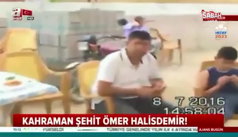 Şehit Ömer Halisdemir'in yeni görüntüleri ortaya çıktı