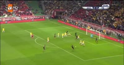 GOL: Akhisarspor - Fenerbahçe 1-0 Miguel Lopes