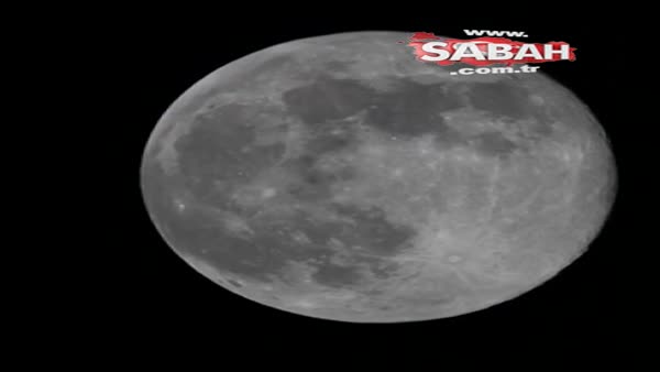 Ay uzaydan nasıl görünüyor? Uzay istasyonundan ayın nefes kesen görüntüleri çekildi!