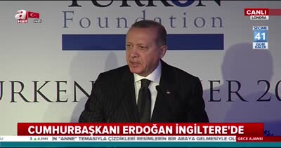 Cumhurbaşkanı Erdoğan’dan Türken Vakfı buluşmasında önemli açıklamalar