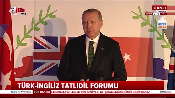 Cumhurbaşkanı Erdoğan'dan İngiltere'de flaş çağrı!