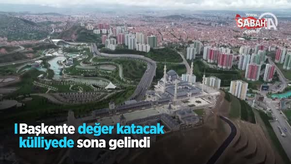 Ankara'ya değer katacak külliyede sona gelindi