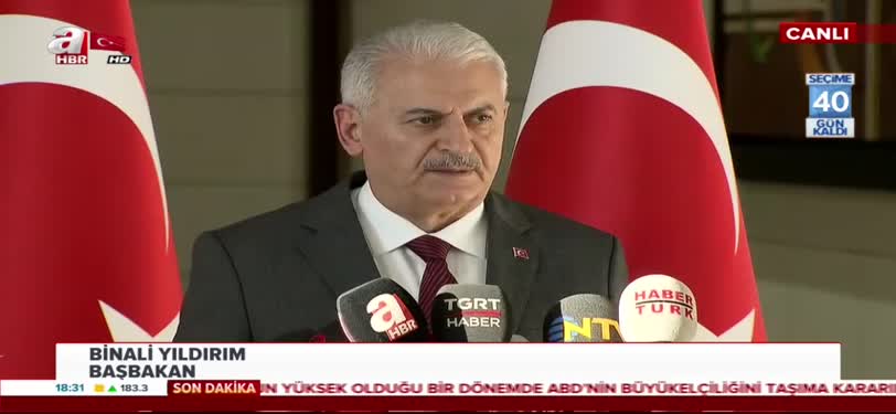 Başbakan Yıldırım: Bizim için yok hükmündedir