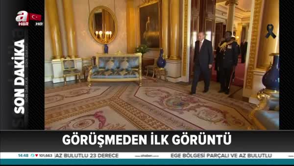 Erdoğan Buckingham Sarayı'nda!