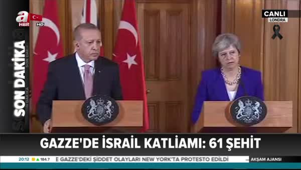 Cumhurbaşkanı Erdoğan’dan İngiltere'de gazetecilik dersi