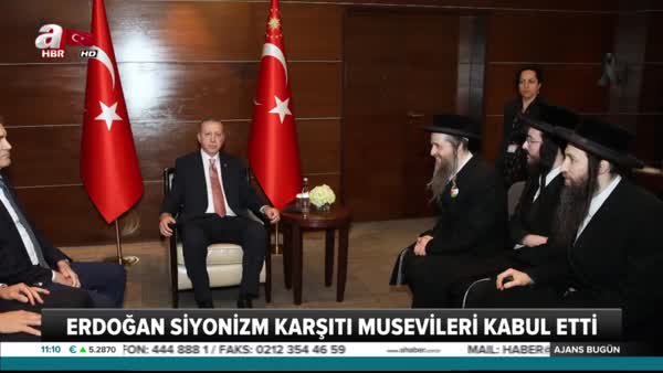 Erdoğan ile görüşen Haham'dan dünya liderlerine mesaj