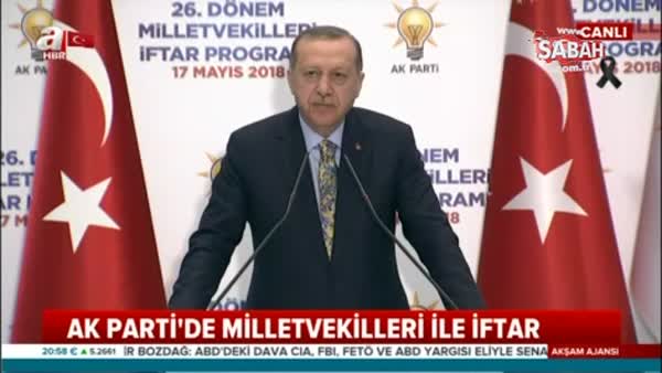Cumhurbaşkanı Erdoğan iftar programında ülke gündemine dair açıklamalarda bulundu