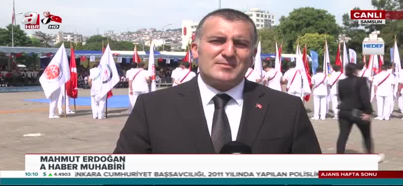 Samsun'da 19 Mayıs coşkusu