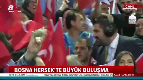 Saraybosna'da Erdoğan coşkusu