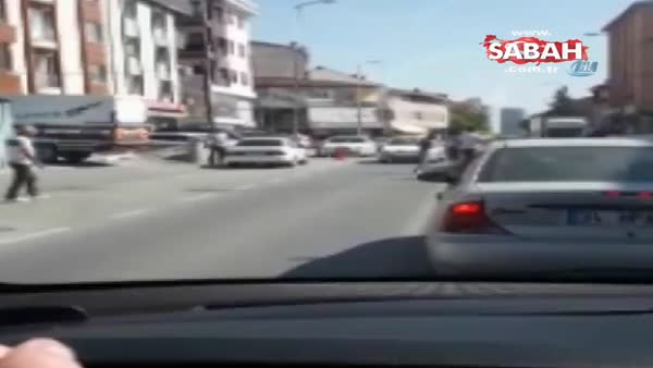 İstanbul’da taksici dehşeti kamerada