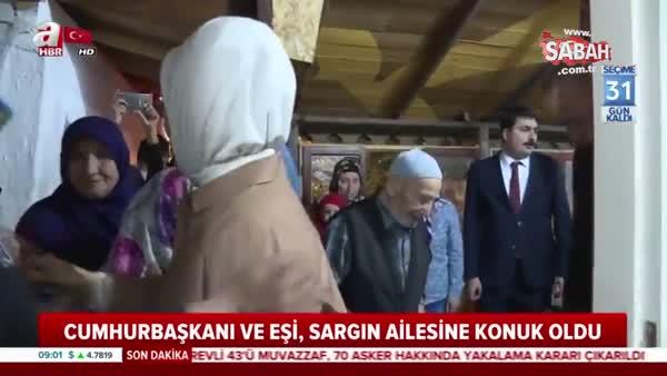 İftarda Cumhurbaşkanı Erdoğan'dan vatandaşlara sürpriz ziyaret
