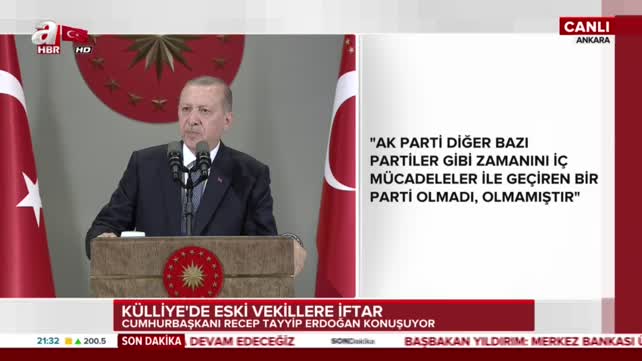 Cumhurbaşkanı: Kurdaki dalgalanma Türkiye'nin ekonomik gerçeklerini yansıtmıyor