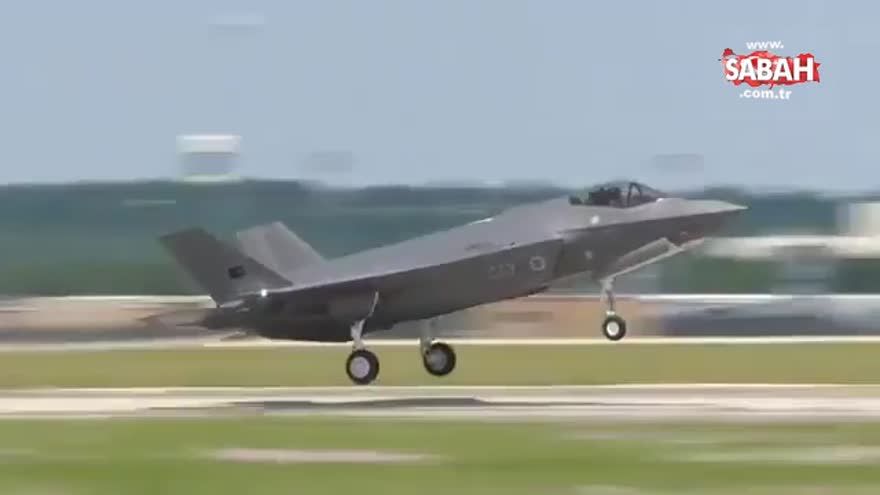 İşte Türkiye'nin ilk F-35A savaş uçağının uçuş görüntüleri