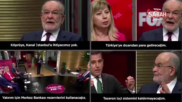 Karamollaoğlu'nun seçim vaatleri: Yatırımları durduracağız, Türkiye'yi borçlandıracağız