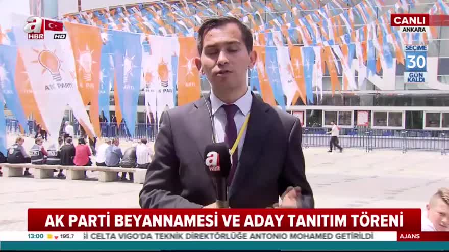 AK Parti Seçim Beyannamesi açıklanıyor