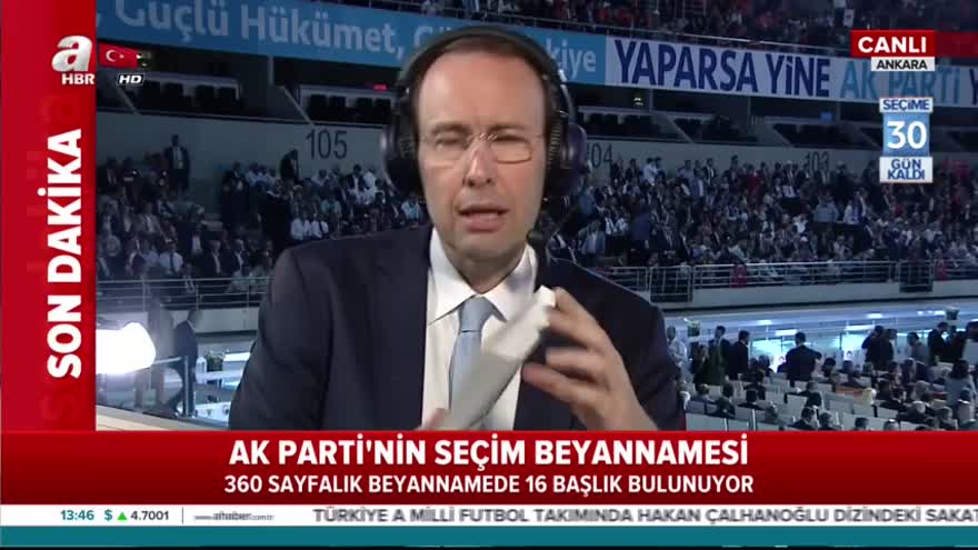 İşte AK Parti seçim beyannamesi!