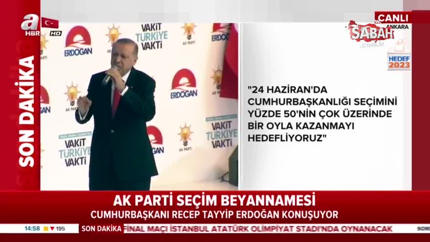 Cumhurbaşkanı Erdoğan 