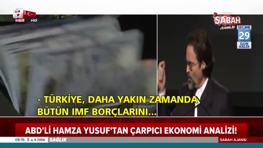 ABD'li Hamza Yusuf'tan çarpıcı ekonomi analizi!