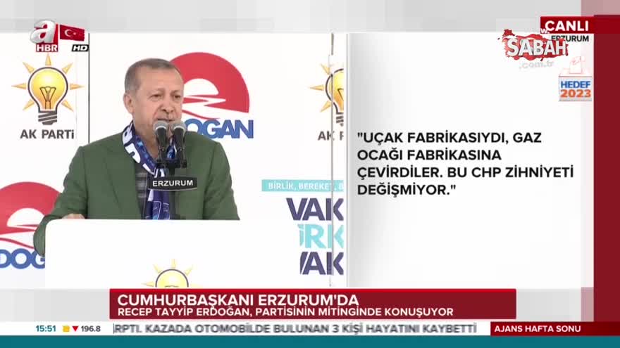 Cumhurbaşkanı Erdoğan 