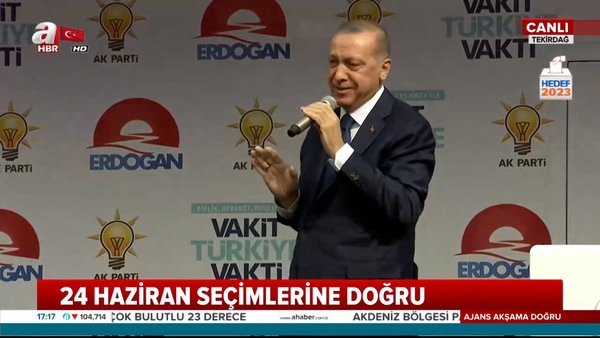 Cumhurbaşkanı Erdoğan'dan Tekirdağ'a şehir hastanesi müjdesi