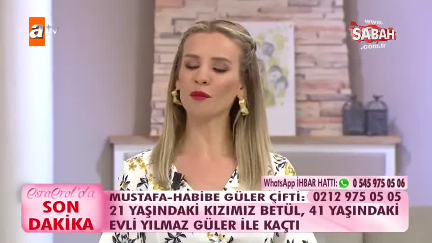 Esra Erol'da canlı yayında bebek müjdesi!