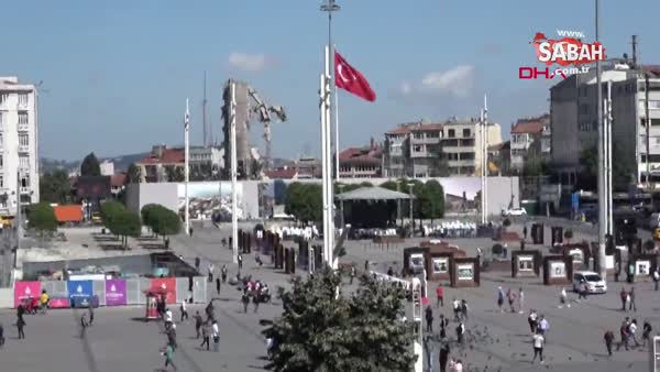 İstanbul AKM'nin yıkımı böyle tamamlandı