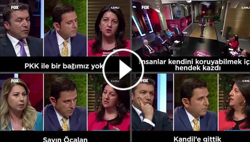 HDP'li Pervin Buldan'dan FOX TV'de skandal ifadeler