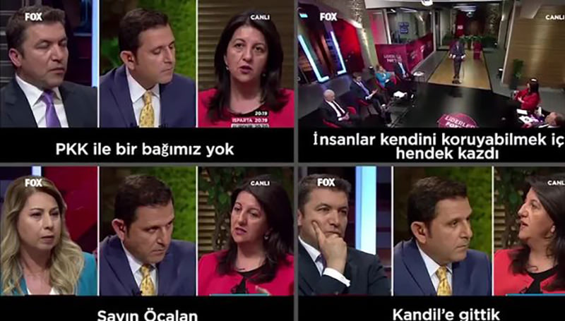 HDP'li Pervin Buldan'dan FOX TV'de skandal ifadeler