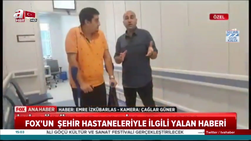 Fatih Portakal'ın şehir hastaneleriyle ilgili yalan haberi