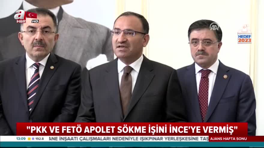 Başbakan Yardımcısı Bekir Bozdağ'dan Muharrem İnce'nin o sözlerine sert tepki!