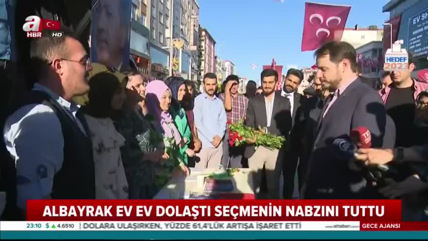 Enerji Bakanı Berat Albayrak Sultanbeyli'de vatandaşla bir araya geldi