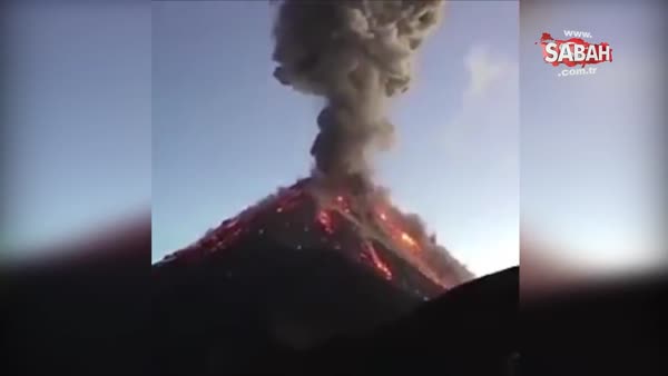 Guatemala'da Fuego Yanardağı patladı: 25 ölü, yüzlerce yaralı!