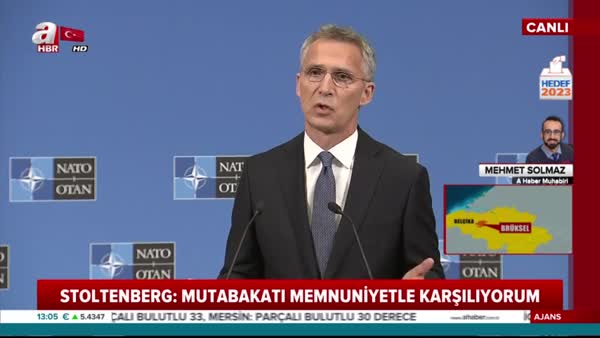 NATO Genel Sekreteri Jens Stoltenberg'den Türkiye açıklaması