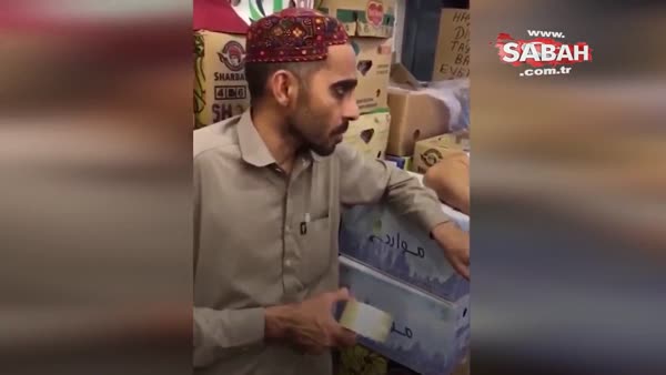 Medine'de hurma satan Pakistanlıdan Erdoğan açıklaması 