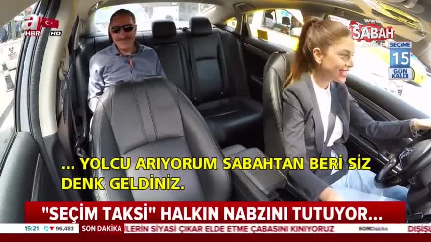 Seçim Taksi'ye binen vatandaş bakın hangi endişesini dile getirdi!