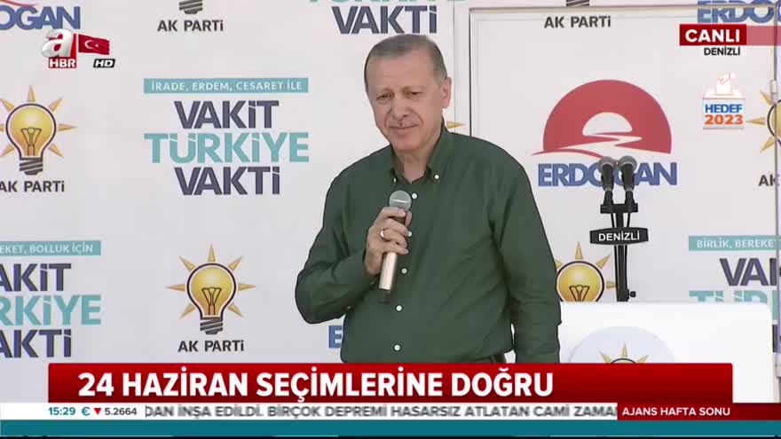 Cumhurbaşkanı Erdoğan: 