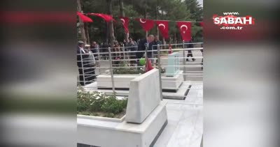 Erdoğan, Şehit Ömer Halisdemir’in kabrini ziyaret etti