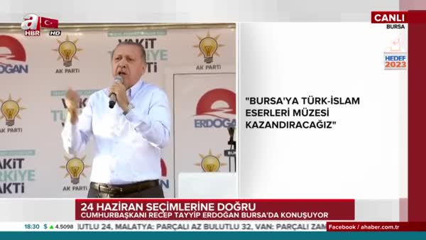 Cumhurbaşkanı Erdoğan 15 yılda sağlık alanındaki gelişmeleri meydanda izletti