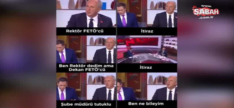 Muharrem İnce iftiraları ile yine rezil oldu!