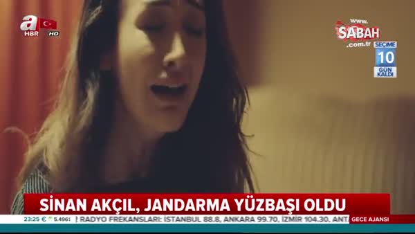 Sinan Akçıl, 'Beni Böyle Sevmediler' şarkısına çektiği klipte Jandarma Yüzbaşı'yı canlandırdı